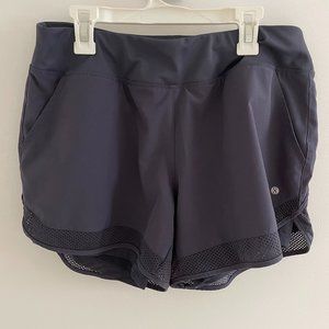Purple Running Shorts